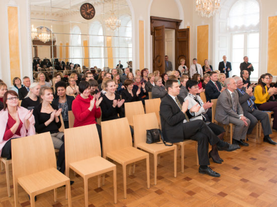 Eesti Rahvusmeeskoori juubelikontsert Riigikogus